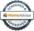 Home Advisor Screened & Approved badge.